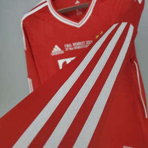 Camisa Bayern Munich Retrô Manga Longa 13/14