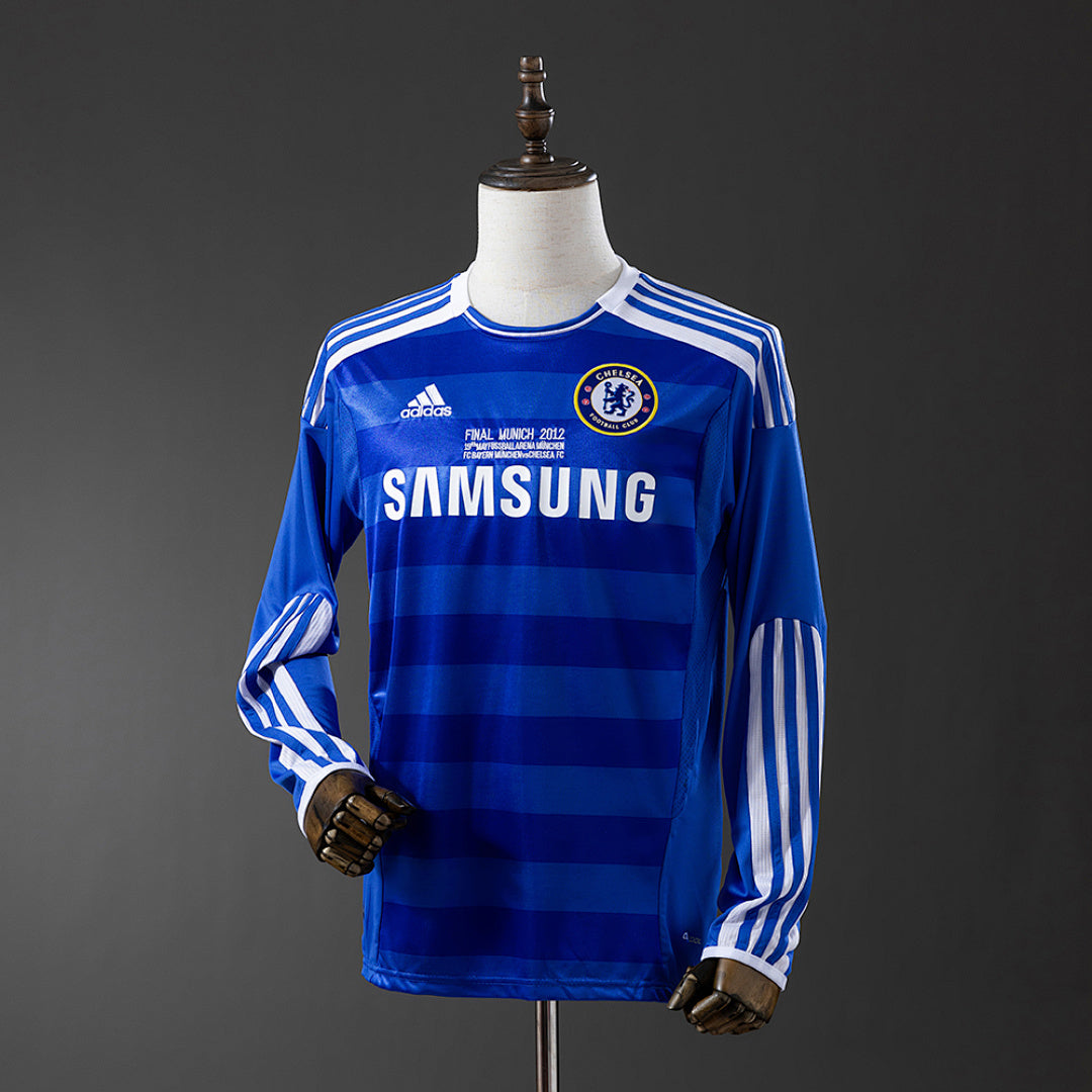 Camisa Chelsea Retrô Manga Longa 11/12