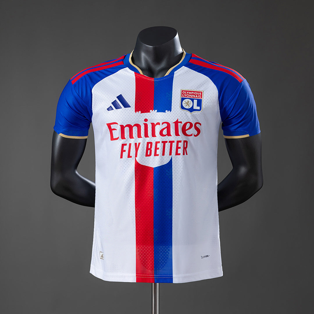 Camisa Olympique Lyon Home Versão Jogador 26/27