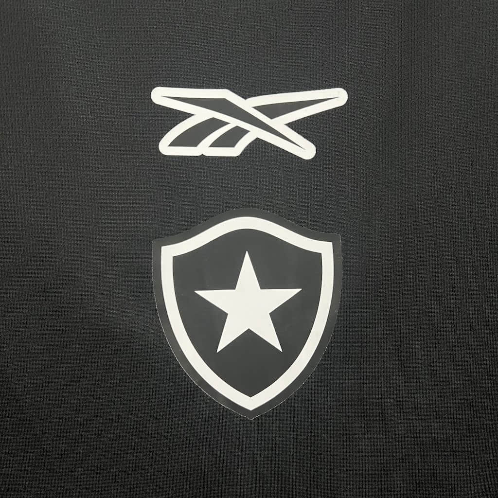 Camisa Botafogo Pré-jogo Preta 25/26
