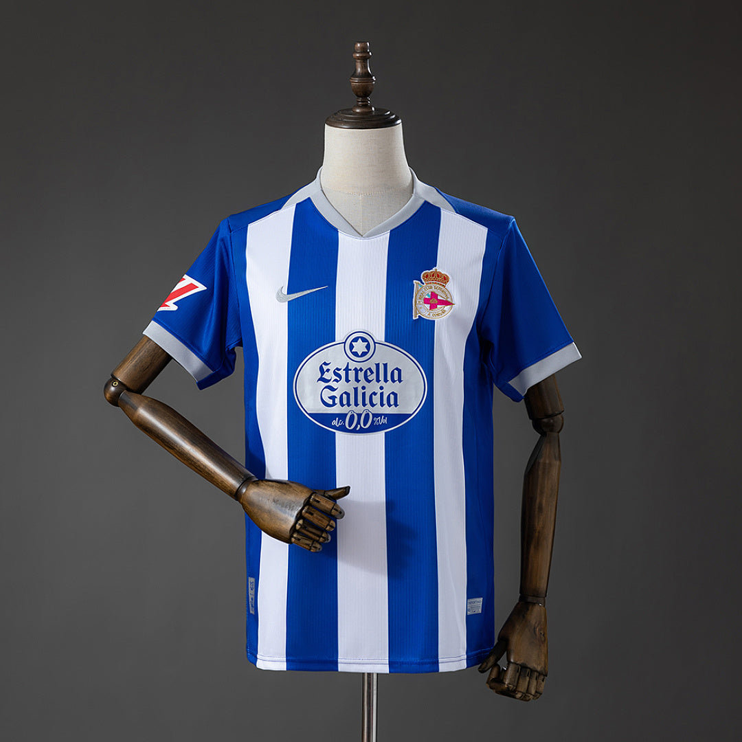 Camisa Deportivo La Coruna Home 4xl9 26/27