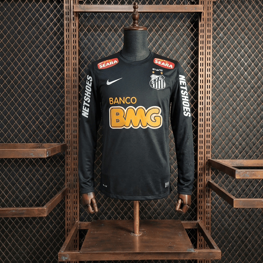Camisa Santos Retrô Manga Longa 12/13