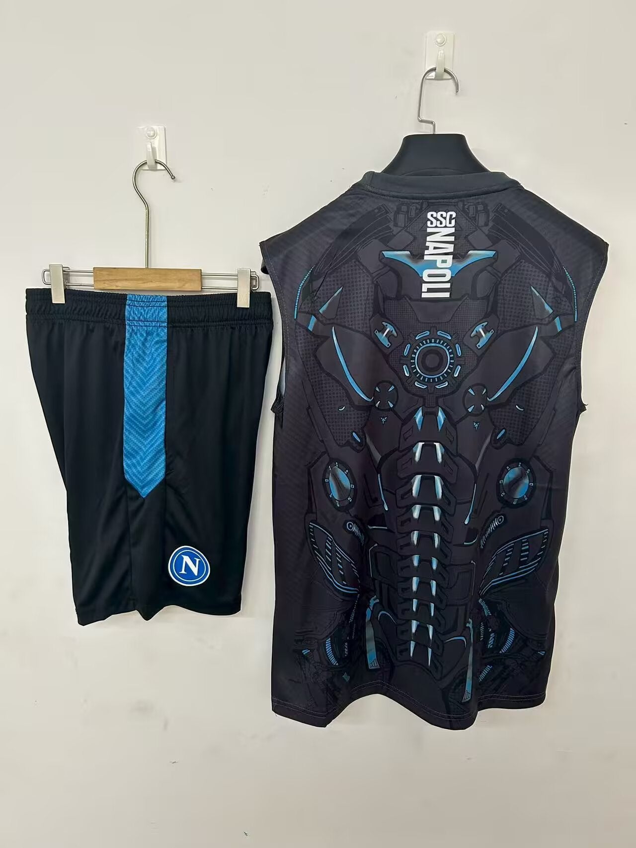 Camisa Napoli Treino Preta 25/26