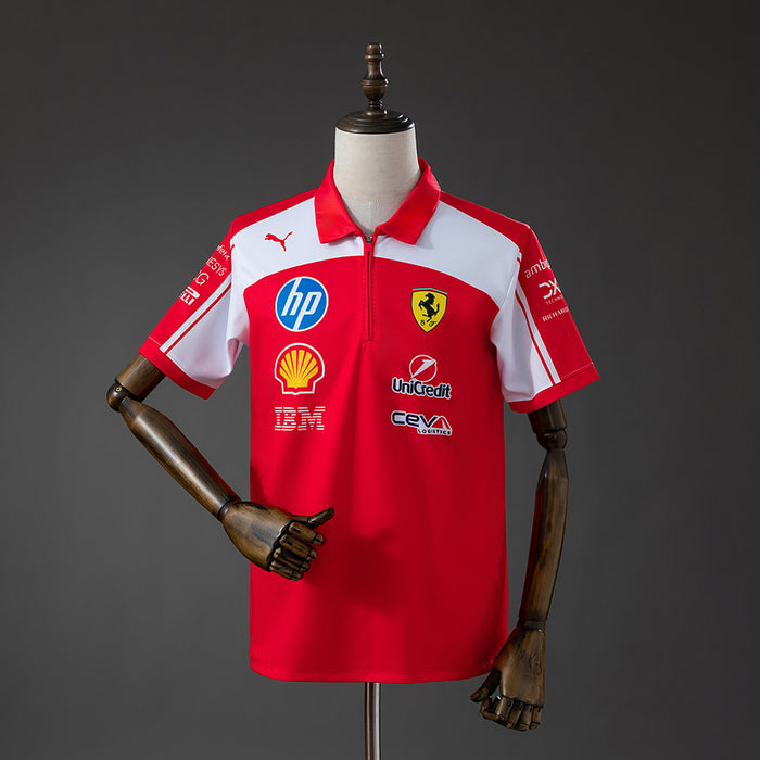 Camisa Ferrari F1 Official Replica Polo 5xl9 2026