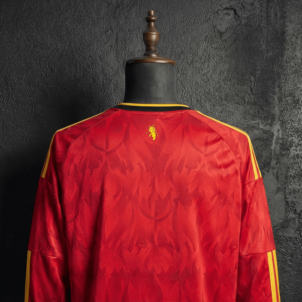 Camisa Bélgica Home Manga Longa 2026