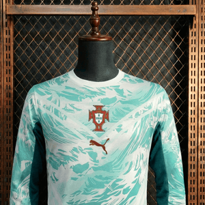 Camisa Portugal Away Manga Longa Jogador 2026