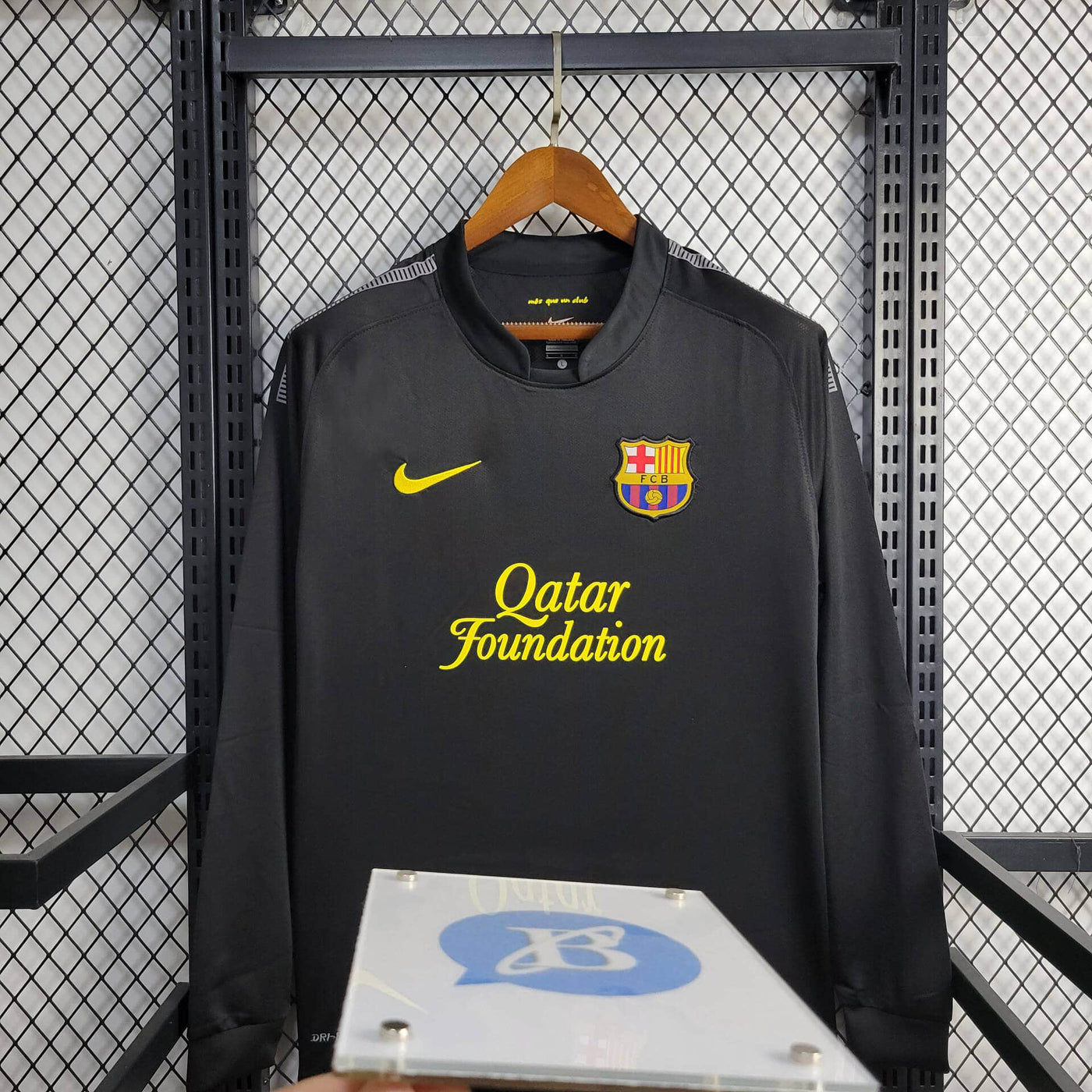 Camisa Barcelona Away Manga Longa 11/12