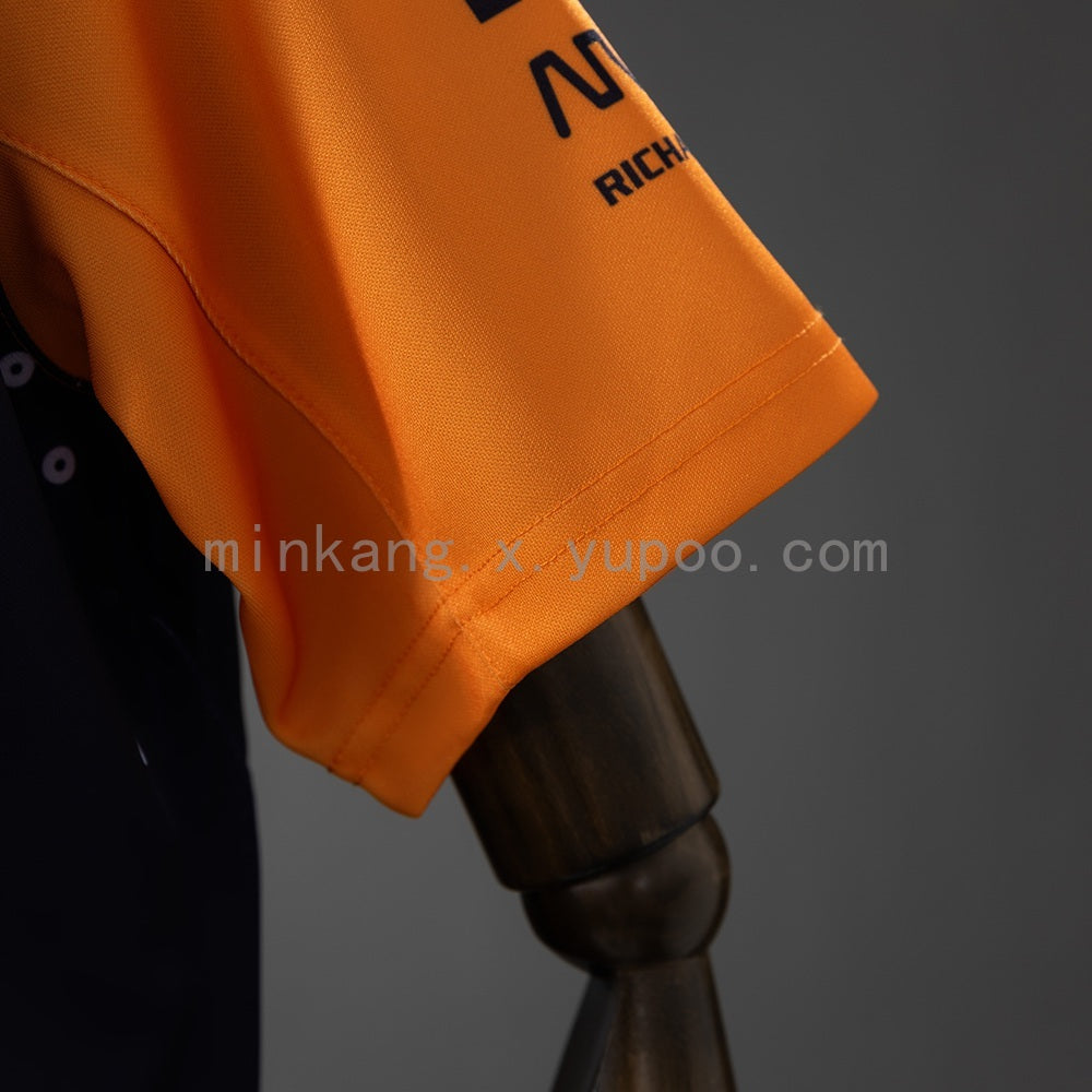 Camisa Mclaren F1 Team Preta And Orange T 4xl9 2025