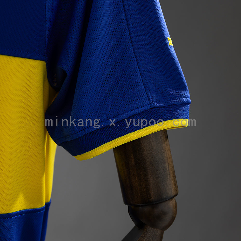 Camisa Boca Juniors Home Retrô Xxl7 00/01