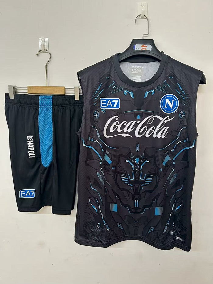 Camisa Napoli Treino Preta 25/26