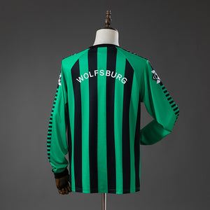 Camisa Wolfsburg Retrô Manga Longa 95/96