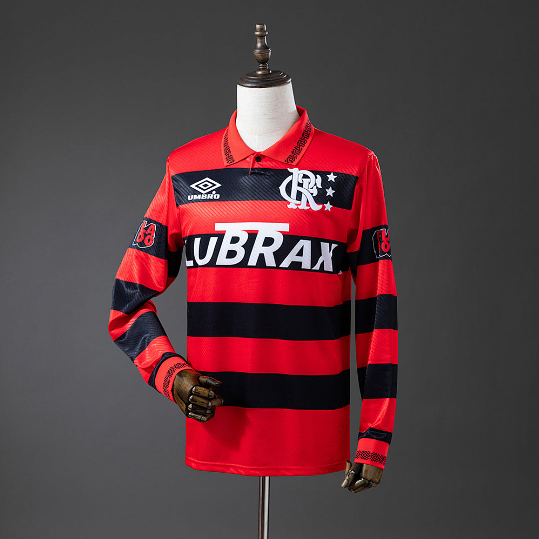 Camisa Flamengo Retrô Manga Longa 1994