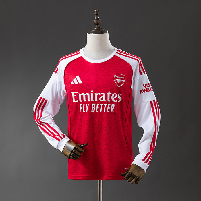 Camisa Arsenal Home Manga Longa 25/26