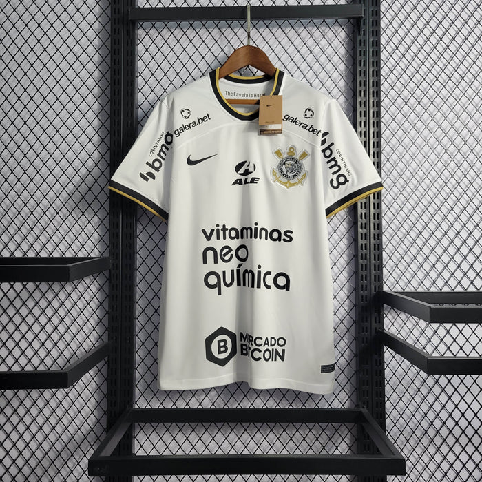 Camisa Corinthians Home Patrocinadores 22/23