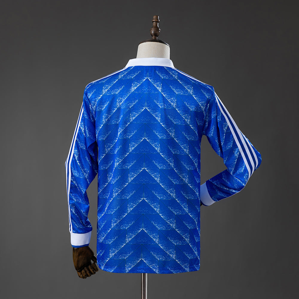 Camisa Karlsruher Home Retrô Long Sleeved Xxl7 89/90
