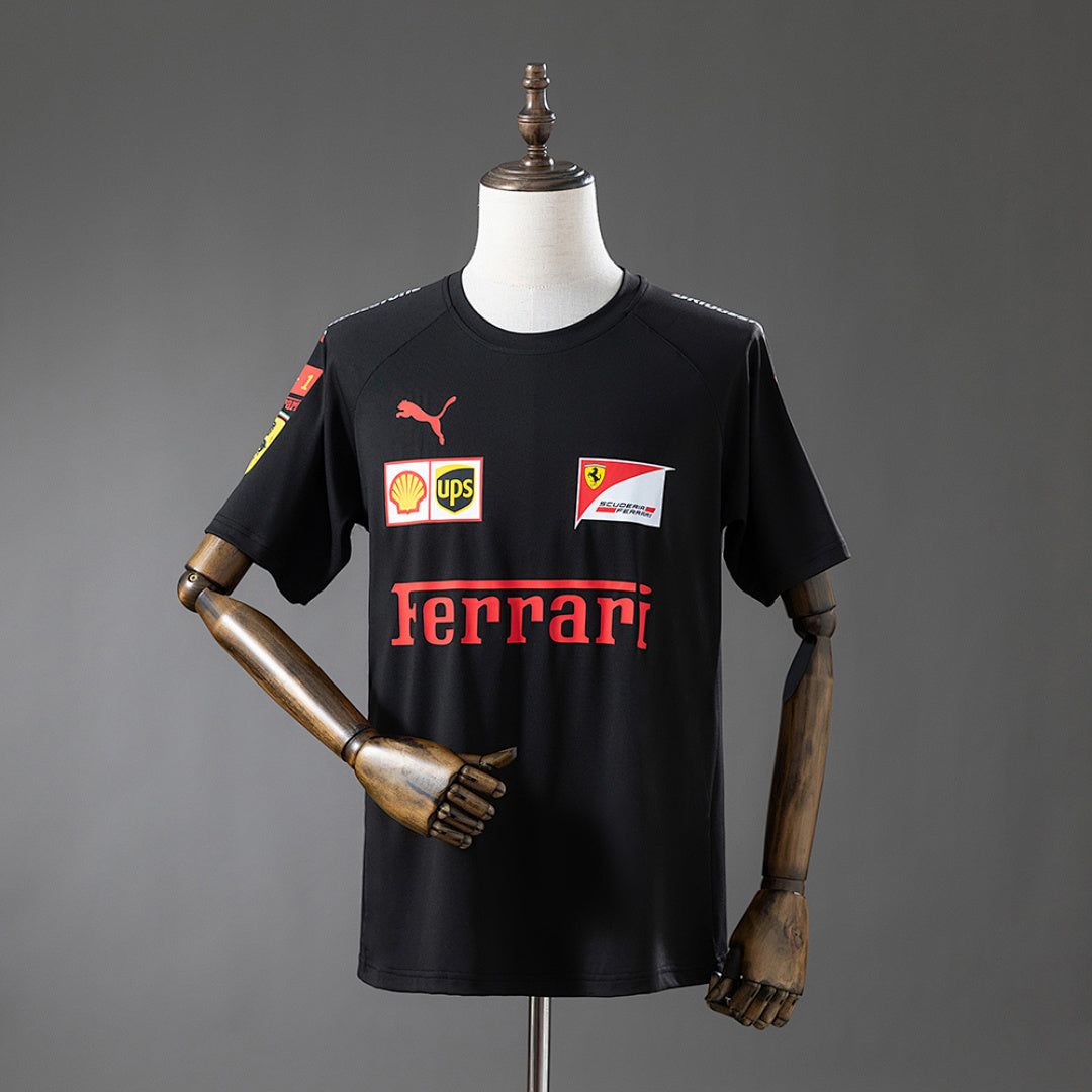 Camisa Scuderia Ferrari F1 Preta T 3xl8 2025