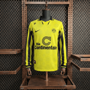 Camisa Borussia Dortmund Retrô Manga Longa 96/97