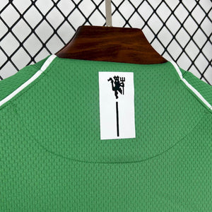 Camisa Manchester United Retrô Manga Longa 07/08