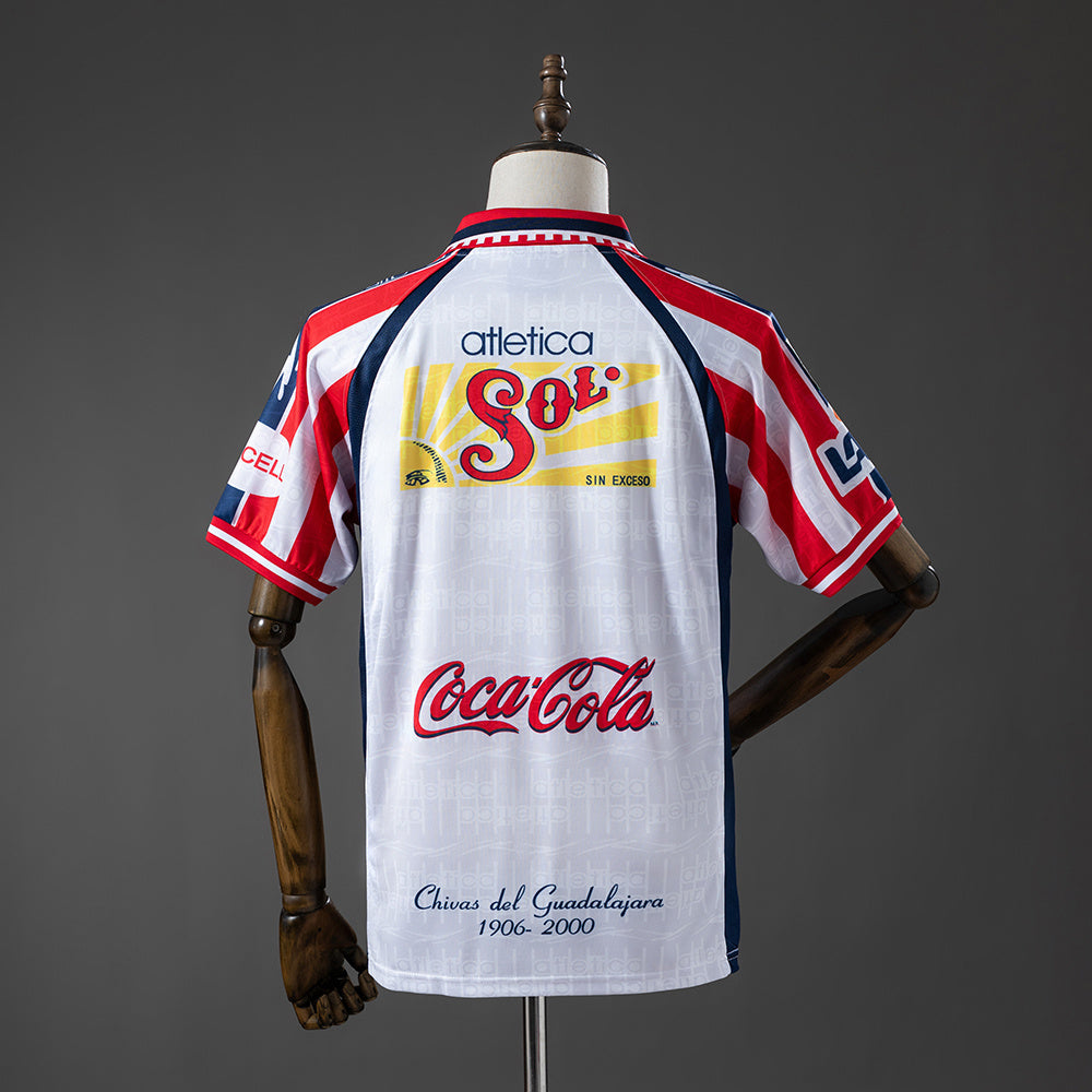Camisa Chivas de Guadalajara Away Retrô Xxl9 99/00