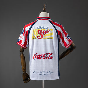 Camisa Chivas de Guadalajara Away Retrô Xxl9 99/00