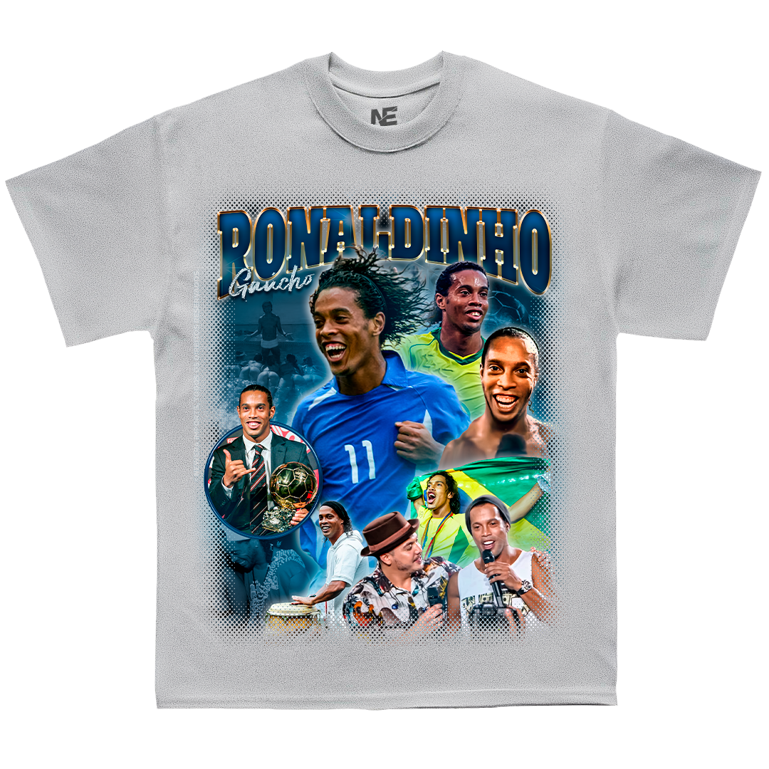 Camiseta Icons - Ronaldinho Gaúcho