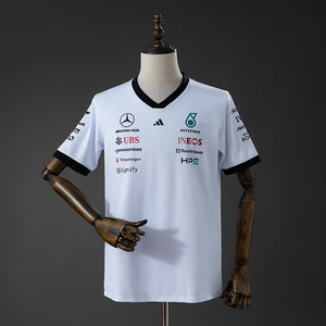 Camisa Mercedes Amg Petronas F1 Branca T 5xl 18 2026