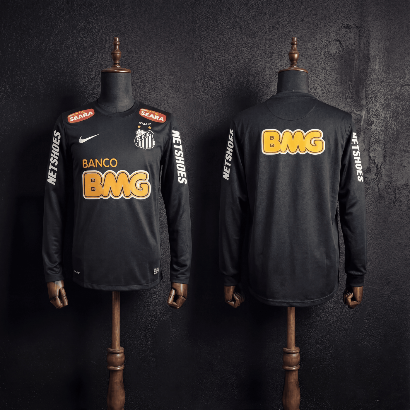 Camisa Santos Retrô Manga Longa 12/13