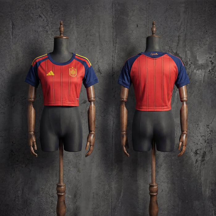 Camisa Espanha Home 2026 Feminina