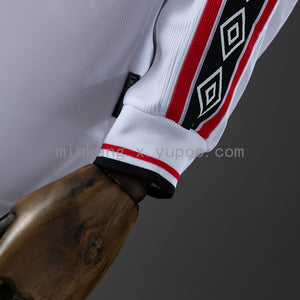 Camisa Manchester United Retrô Manga Longa 98/99