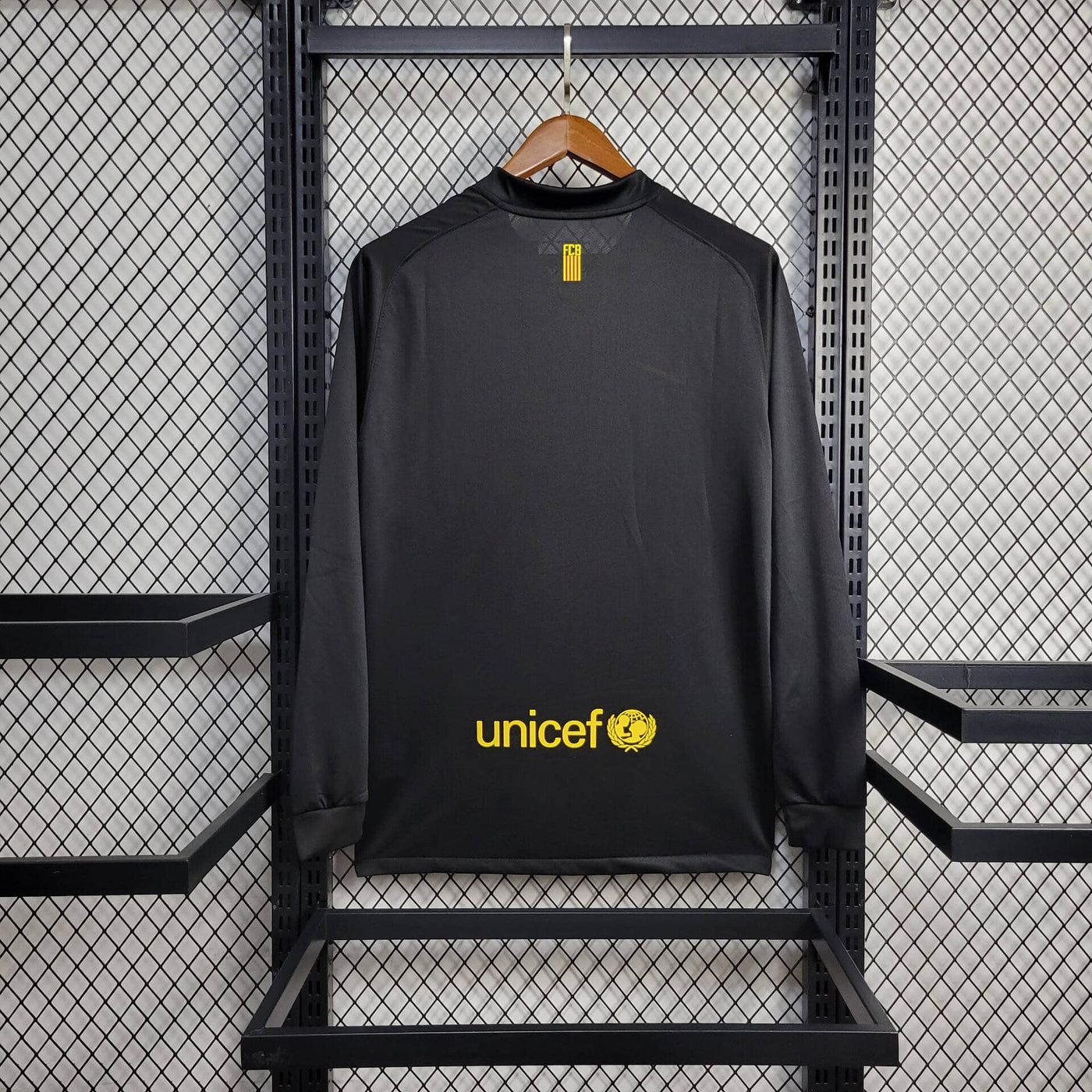 Camisa Barcelona Away Manga Longa 11/12