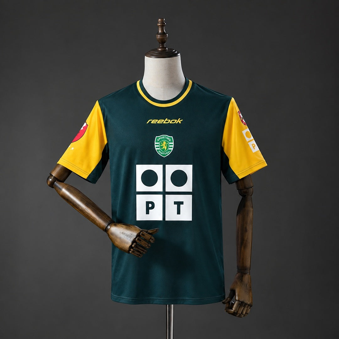 Camisa Sporting Cp Away Retrô Xxl2 02/03