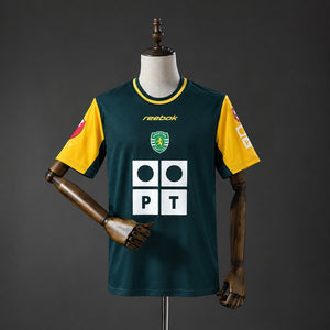 Camisa Sporting Cp Away Retrô Xxl2 02/03