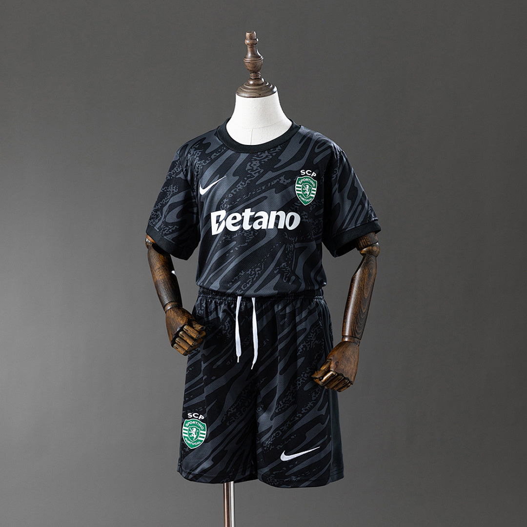 Camisa Sporting Lisbon Goleiro Preta : 16 2810 25/26