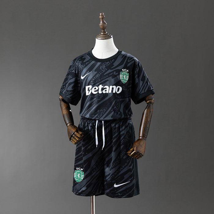 Camisa Sporting Lisbon Goleiro Preta : 16 2810 25/26