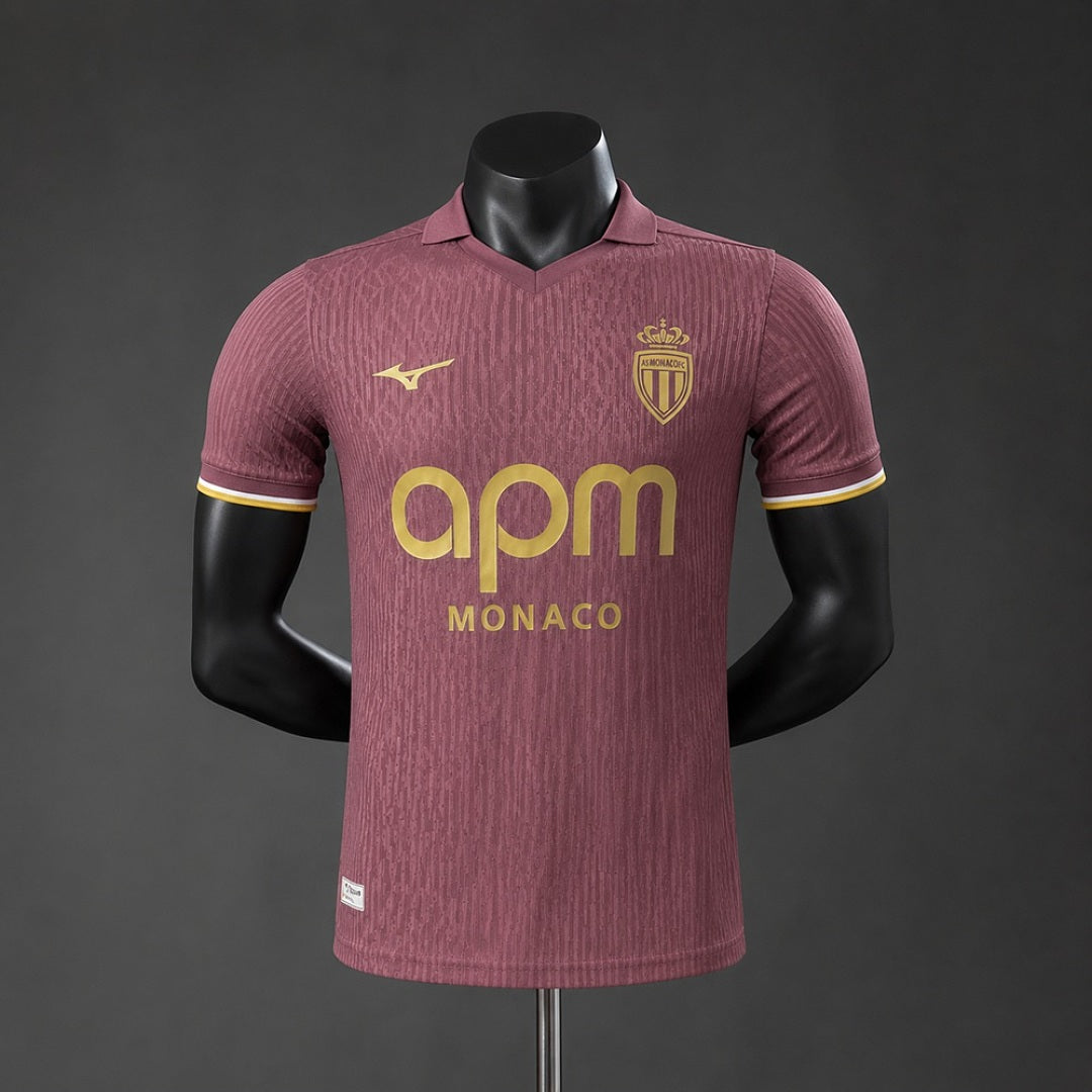 Camisa AS Monaco Away Versão Jogador 26/27