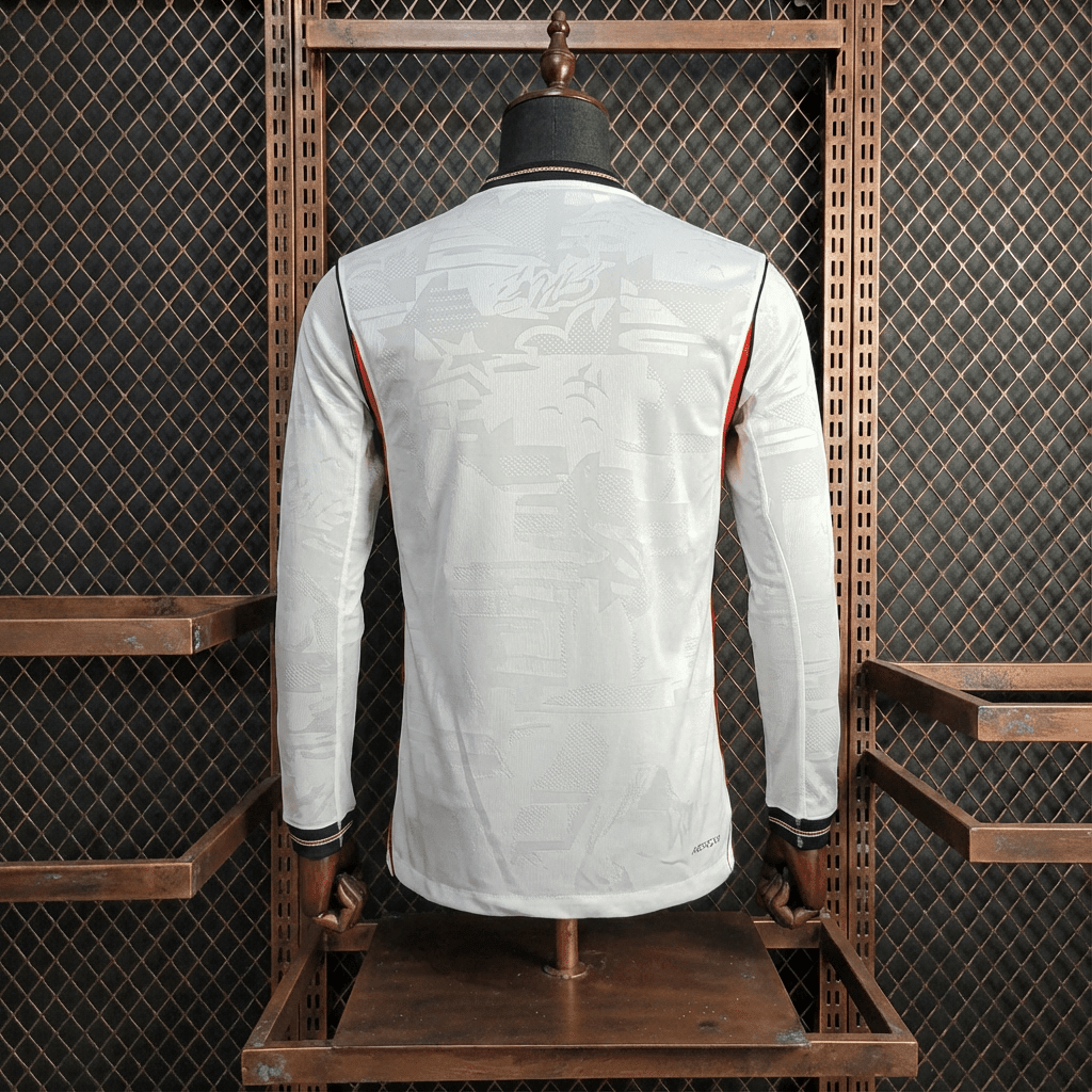 Camisa Inglaterra Home Manga Longa Jogador 2026
