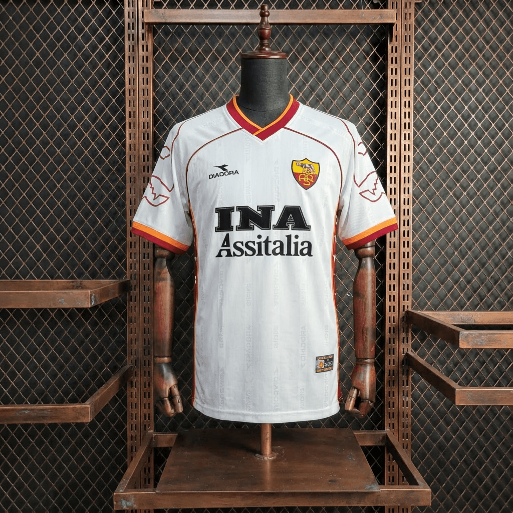 Camisa Roma Retrô 99/00