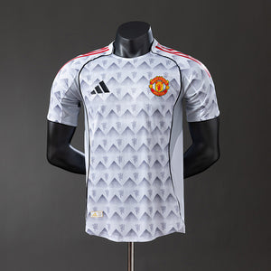 Camisa Manchester United Cinza Versão Jogador 25/26