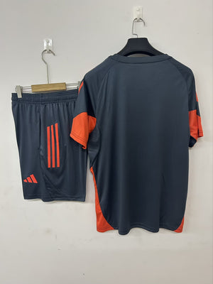 Camisa Bayern Munich Treino Preta Cinza 25/26