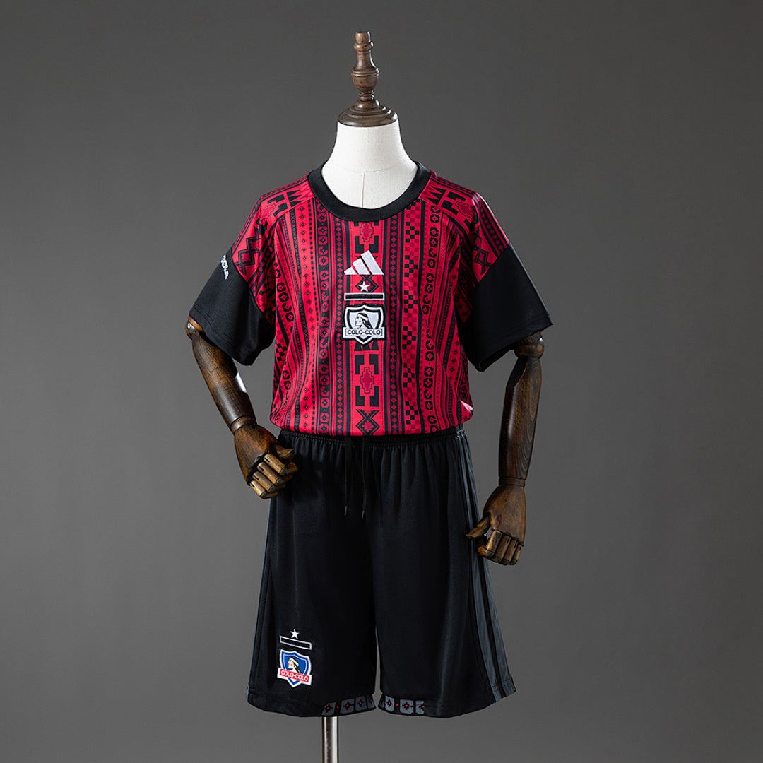 Camisa Colo Colo Pré-jogo Kit Infantil 16 289 26/27