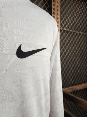 Camisa Inglaterra Home Manga Longa Jogador 2026