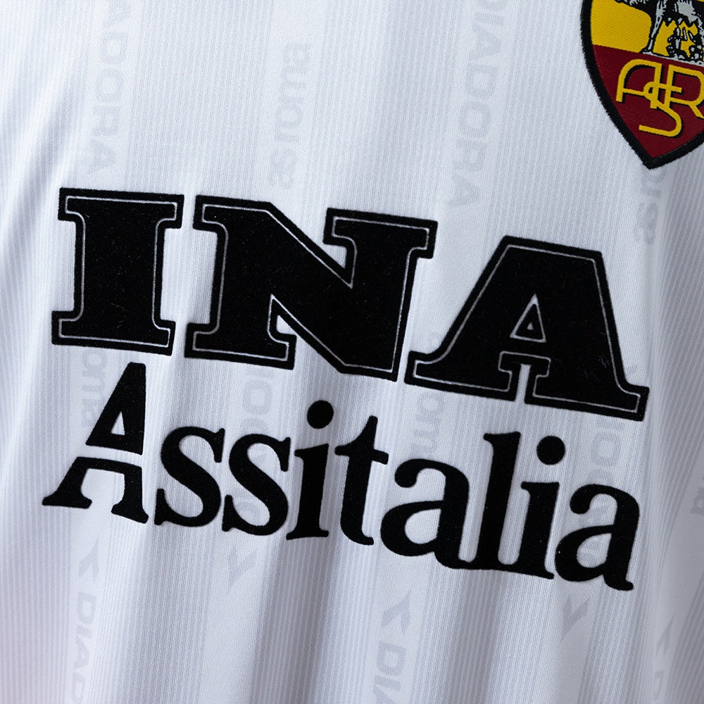 Camisa Roma Retrô Manga Longa 99/00
