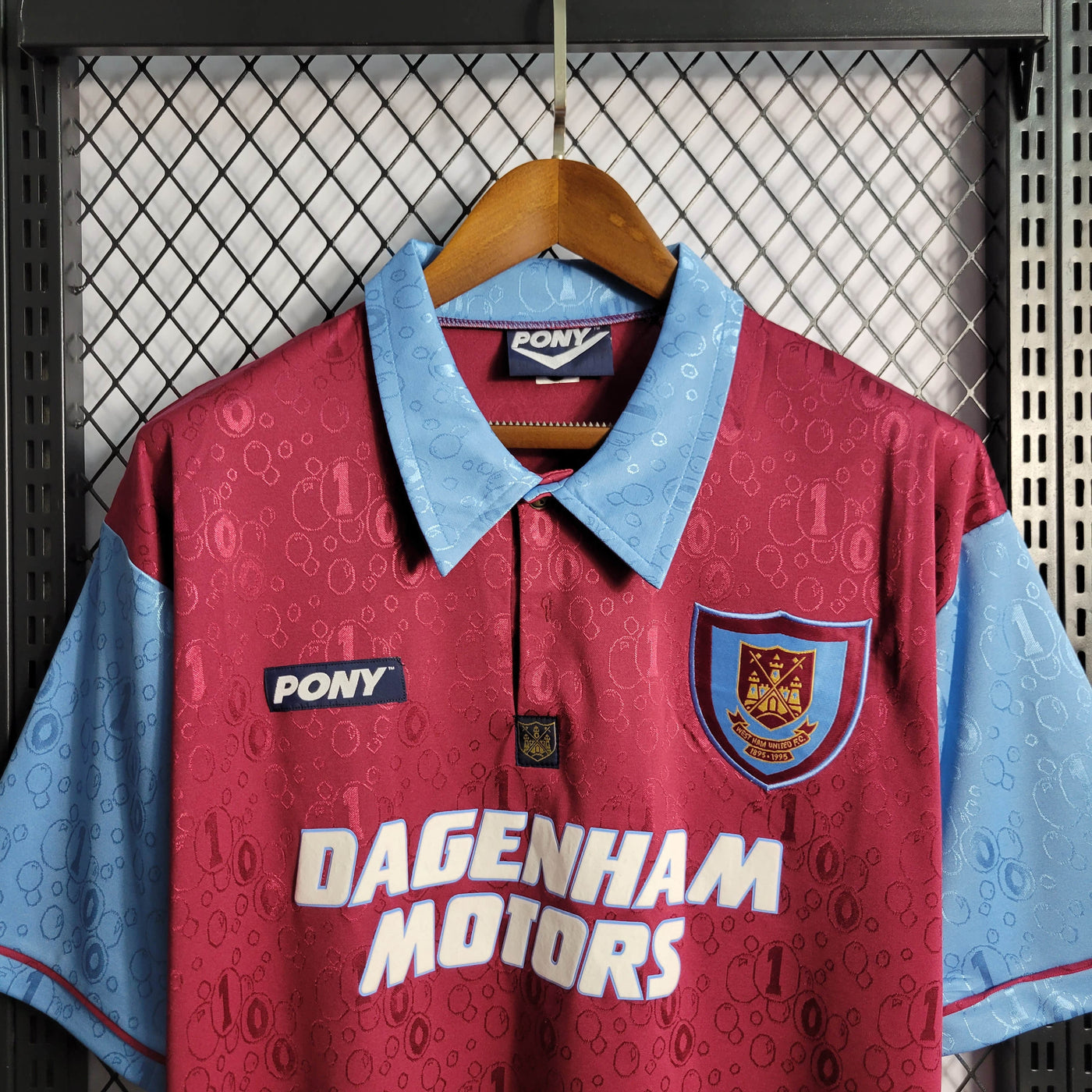Camisa West Ham United Retrô 1995