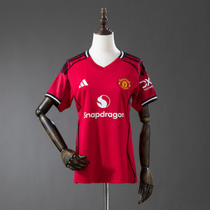 Camisa Manchester United Home 25/26 Feminina