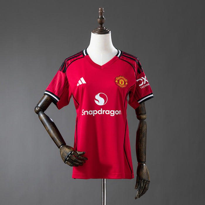 Camisa Manchester United Home 25/26 Feminina