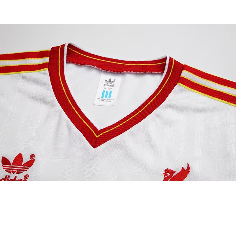 Camisa Liverpool Retrô Manga Longa 1985