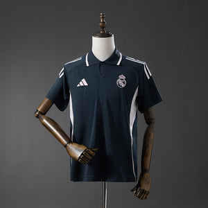 Camisa Real Madrid Preta Rosa 25/26