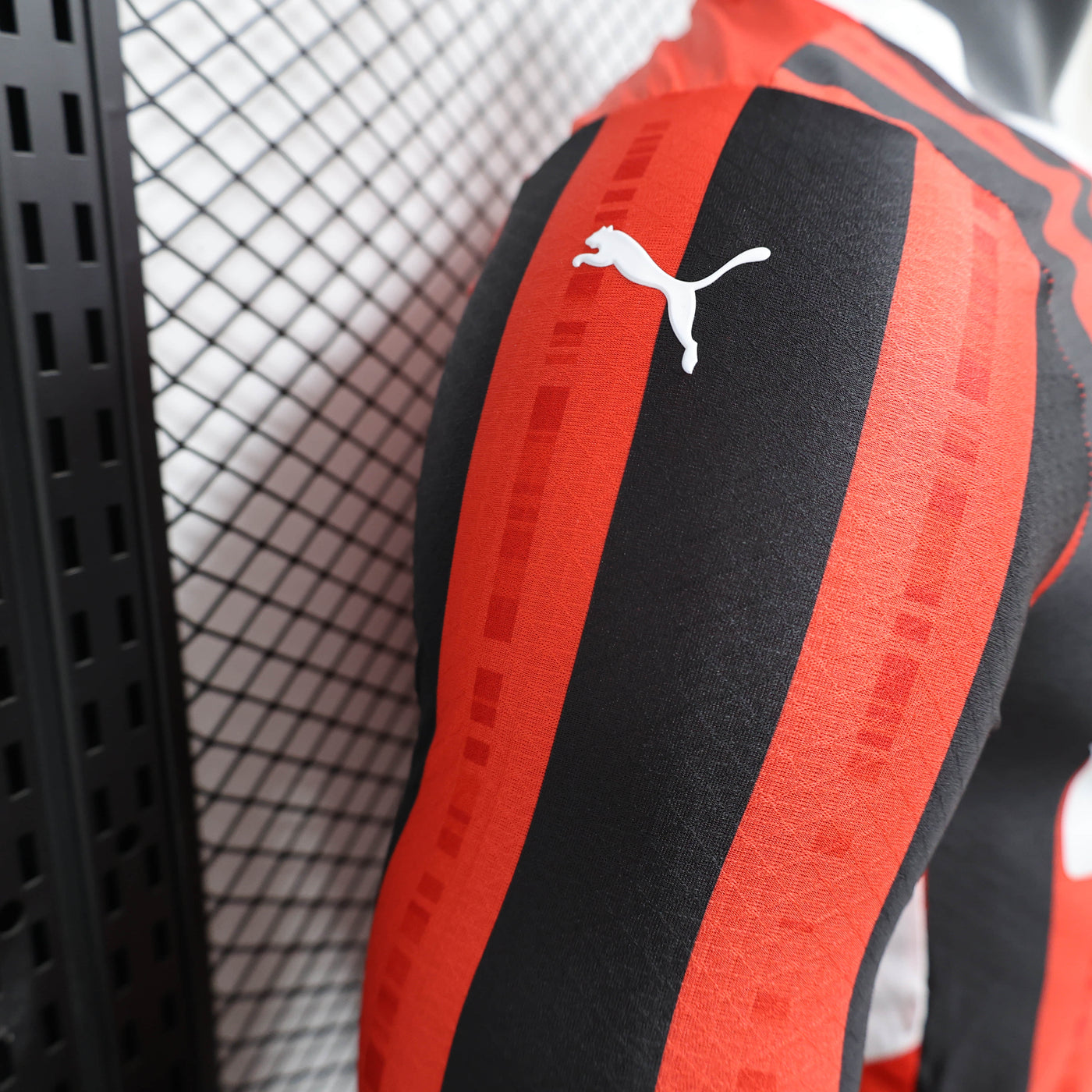 Camisa AC Milan Home Manga Longa Jogador 24/25