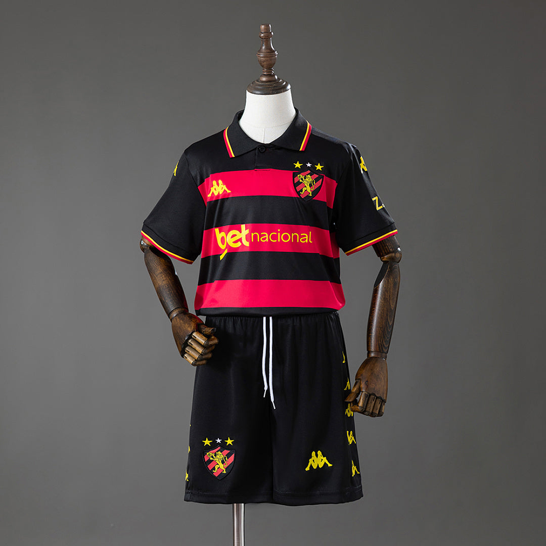 Camisa Sport Recife Home Kit Infantil 16 2812 26/27