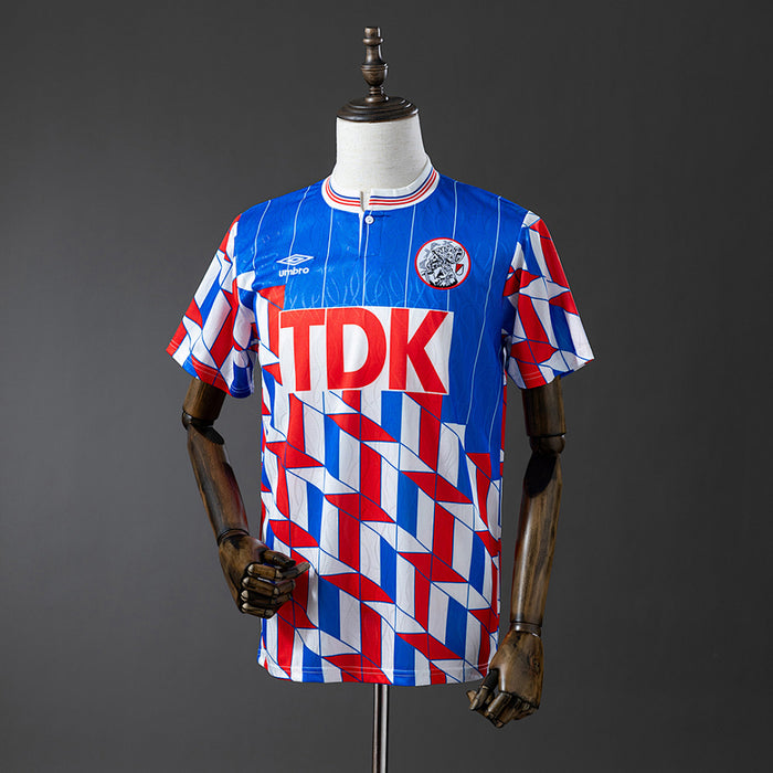 Camisa Ajax /90 Away Retrô Xxl8 1989